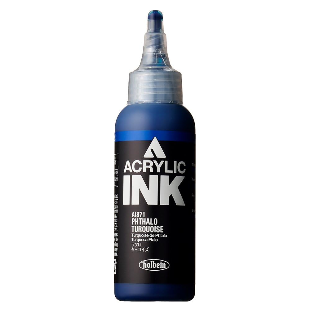 

Holbein Acrylic AI871 100ml Phthalo Turquoise 15871 [Ink]