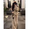 2026 Fashion Anti-Aging Winter Sports Set: Stylish Thickened Two-Piece Outfit