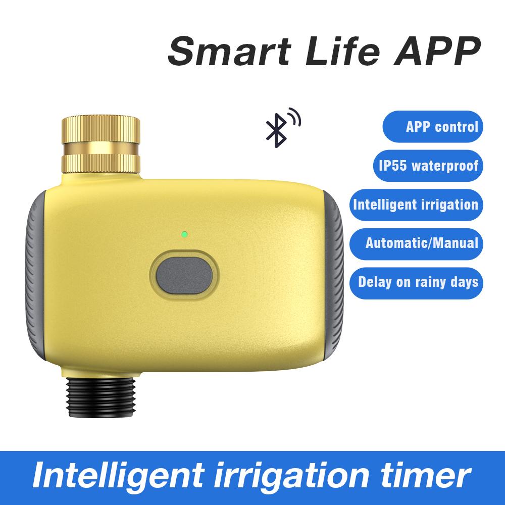 Tuya Automatic Drip Irrigation Controller Smart Digital Water Timer Rainwater Sensing Garden Automatic Watering System