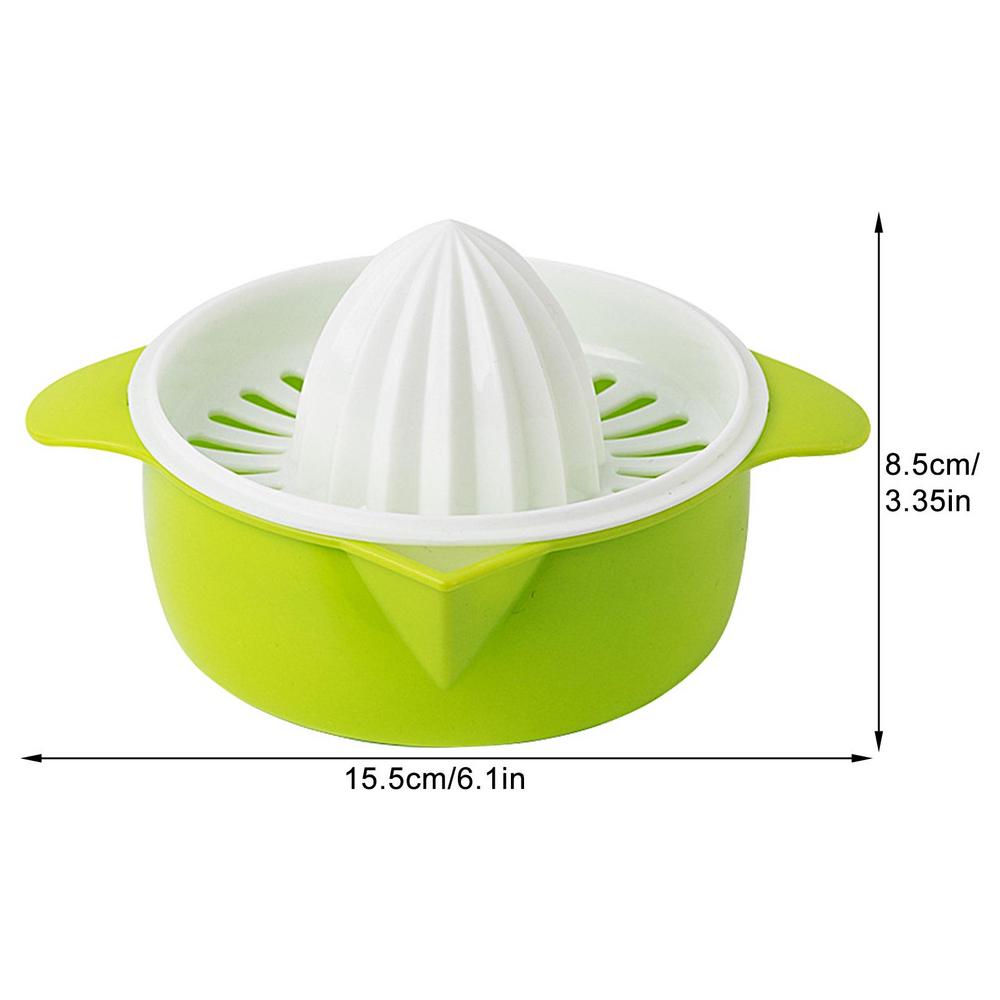 Orange Juicer Manual Heavy-Duty Hand Lime Squeezer Manual Orange Juicer With Bowl Juicer Strainer Kitchen Supplies Lemon