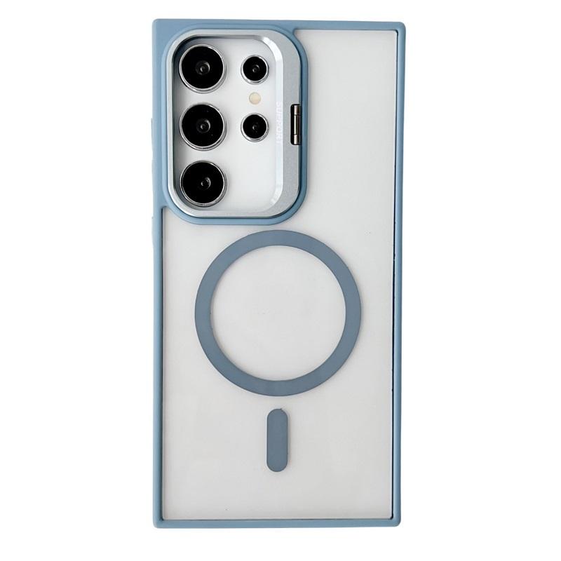 

Чехол для телефона Samsung Galaxy S24 Ultra Magnetic Stealth Lens Bracket Прозрачный защитный чехол for Samsung S24 Ultra розовый