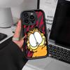 Cute Cartoon G-garfield Cat Phone Case For IPhone 16 15 14 Plus 13 12 11 17 Pro Max Pro Soft Cover