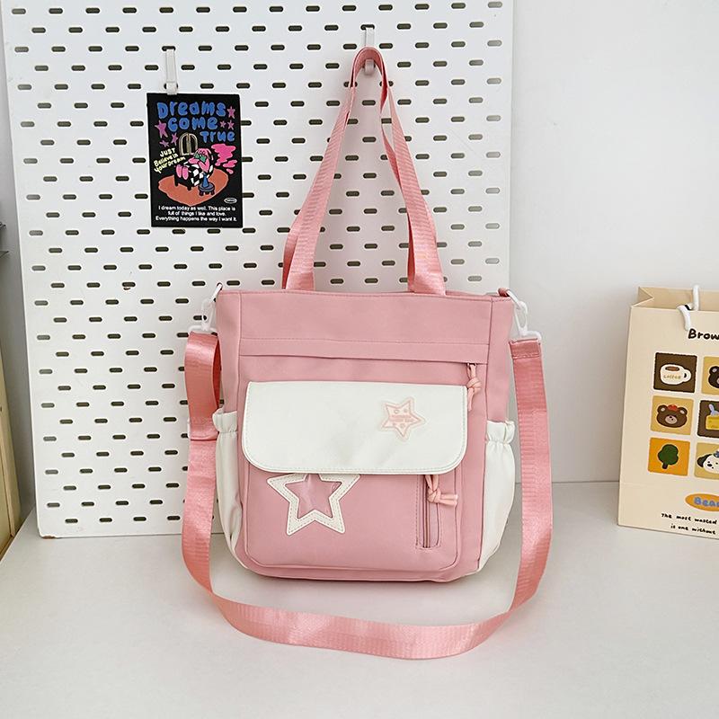 Sweet girl make-up bag Versatile girl messenger bag Fresh and cute middle and high school students