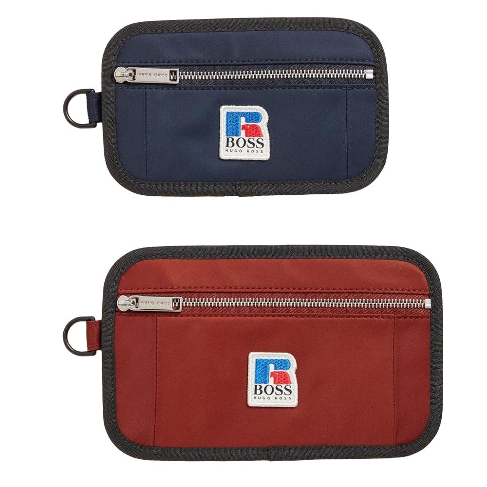 Boss X Russel Engraved Logo Neck Pouch