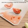 Stainless Steel Multifunctional Chopping Board New Double-sided Cutting Board Food Grade Wheat Straw Chopping Block
