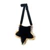 Y2K Plush Star Shoulder Bag Gothic Lolita Furry Five Pointed Star Crossbody Purse for Women Girls Harajuku Casual Daily Use