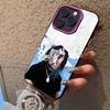 L-Lucki Rapper Gemini For iPhone 17,16,15,14,13,12,11,Mini,Pro,E,SE4,XS,MAX Purple Shockproof Candy Matte Cover