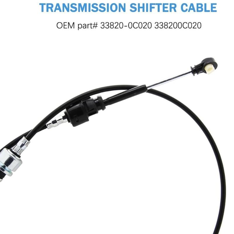 Automatic Transmission Shifter Cable for 4.7L 2000-2004 Gearshift Control Lever Selctor Cable Replace 33820-0C020