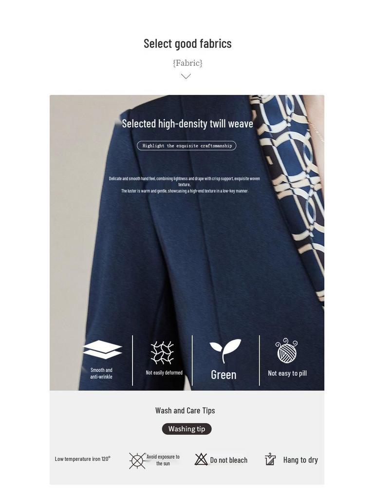 Autumn/Winter Flight Attendant Suit: Professional Long Sleeve Business Uniform for Receptionists and Beauty Salons.