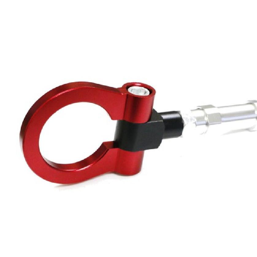 Sports Red Track Racing Style Aluminum Tow Hook Ring For 2015-up Jeep Renegade