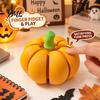 Pumpkin Finger Clicker 3D Printed Fidget Clicker, Stress Relief Clicky Toy, Adults Kids Toy Mini Halloween Thanksgiving Harvest Holiday Gift