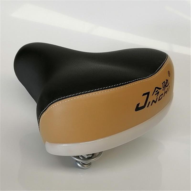 Auto Parts Decorate Black Bicycle Saddle Electric Vehicle Saddle Thickened Battery Car Seat Cushion