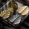 Leaf Handle Black Gold Leaves Creative Cabinet Handles Drawer Knobs Wardrobe Door Handles Furniture Handles