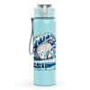 1PC Camouflage Baseball Glove Print 750ml Color Plastic Sports Water Bottle Leakproof Flip Straw Lid Suitable for Sports Office Home Use