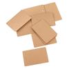 100pcs Kraft Paper Earring Display Cards Transparent Bag Keychain Display Cards  Jewelry Packaging