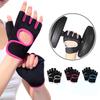 Half Finger Fitness Gloves, Training Gloves, Unisex, Breathable Yoga Equipment Training Gloves, Half Finger Anti Slip Shock-absorbing Riding Gloves