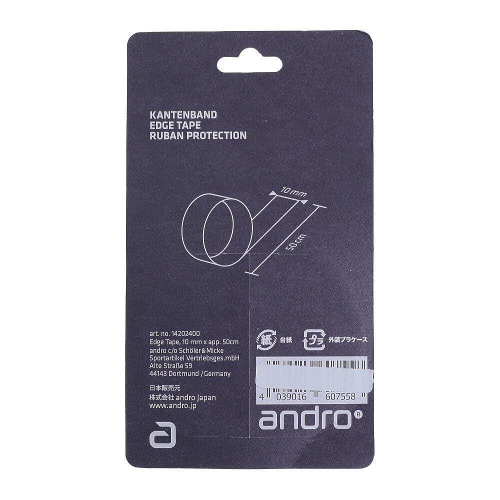 Andro taśma boczna do rakietki do tenisa stołowego MCA 2 typ szczotkowany 142024