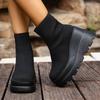 Women Boots Comfortable Lightweight Ankle Boots Spring Autumn Round Toe Casual Designer Shoes Women Zapatos De Mujer