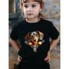 Cotton 100% Graphic T Shirts Summer 2025 Kids Clothes Round Neck Kids T Shirt Cute Girls Top Clothes Animal Children's T-Shirt Short Sleeve
