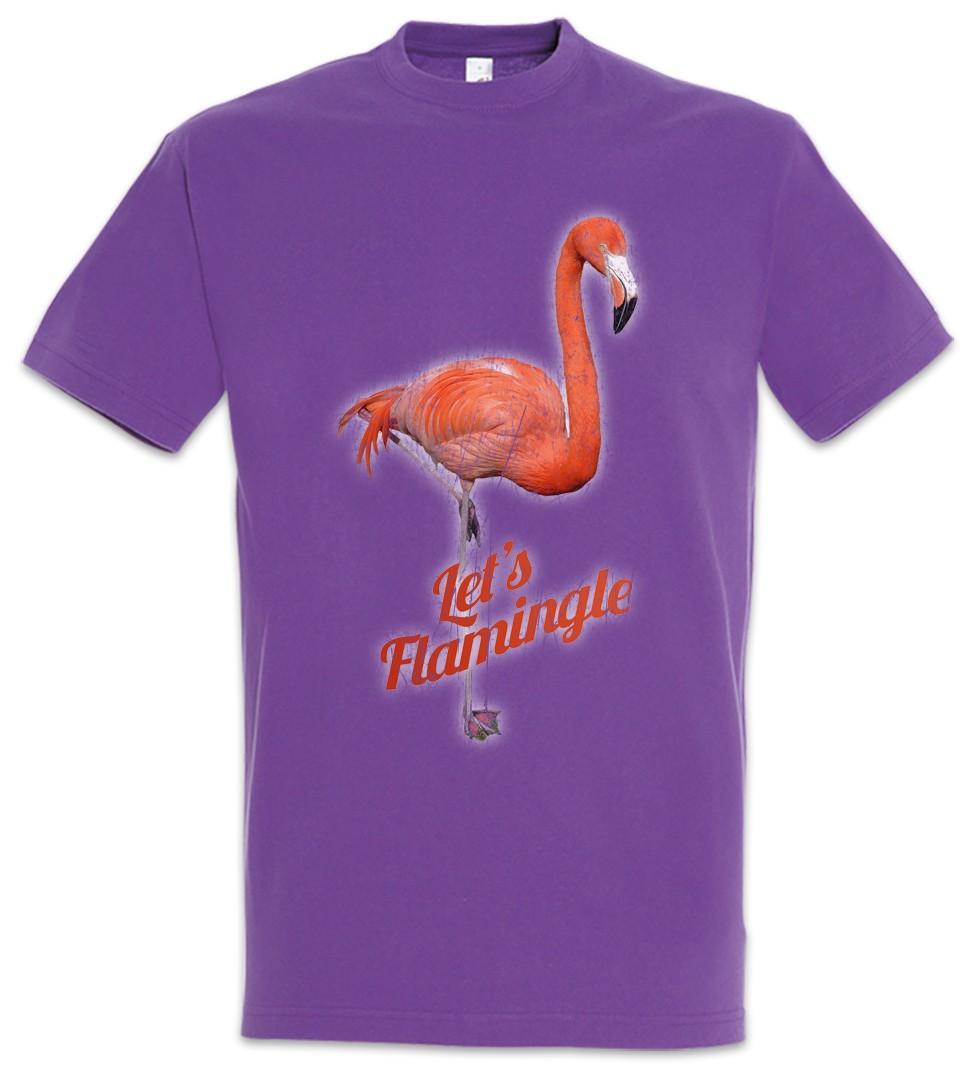 Let s Flamingle Men s T-Shirt Flamingo Unicorn Bird Unicorn Princess M