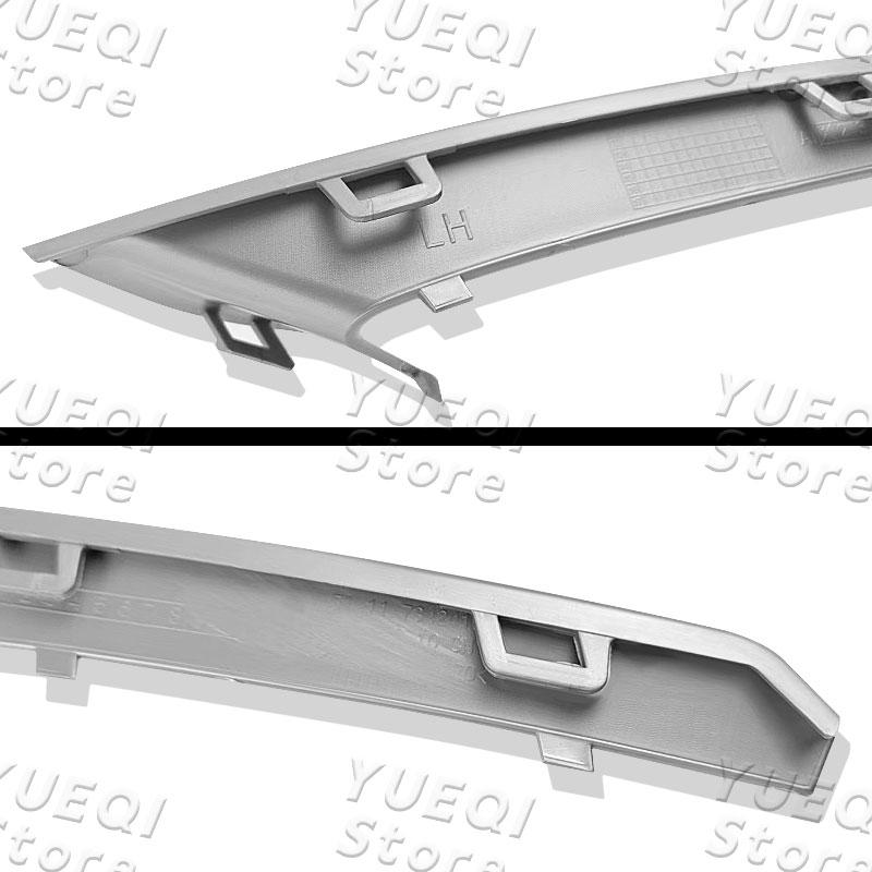Car Front Fog Lighting Grille Strip Left Right Fit For BMW 5 series F10 F18 2014-2016 OE 51117331765 51117331766 High Quality Au