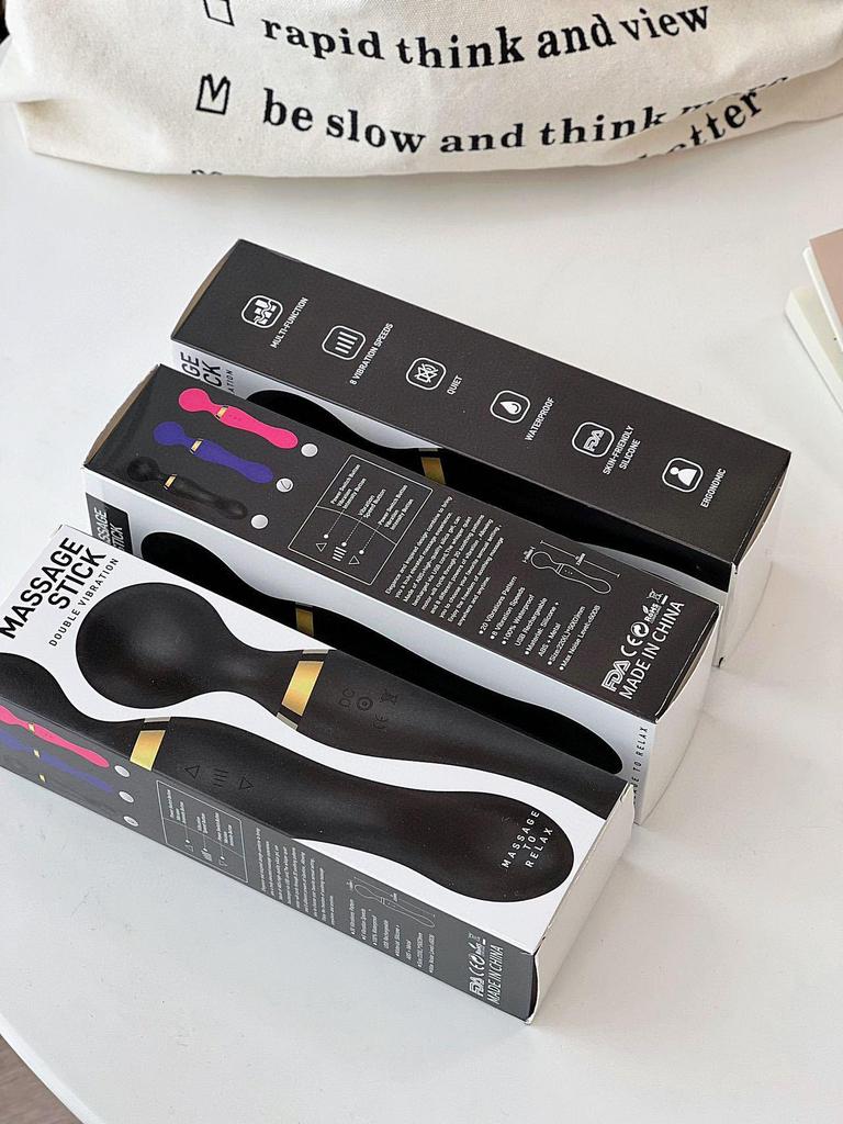 Women's Dual-Head Vibrating G-Spot Massager - Silent, Ten-Frequency