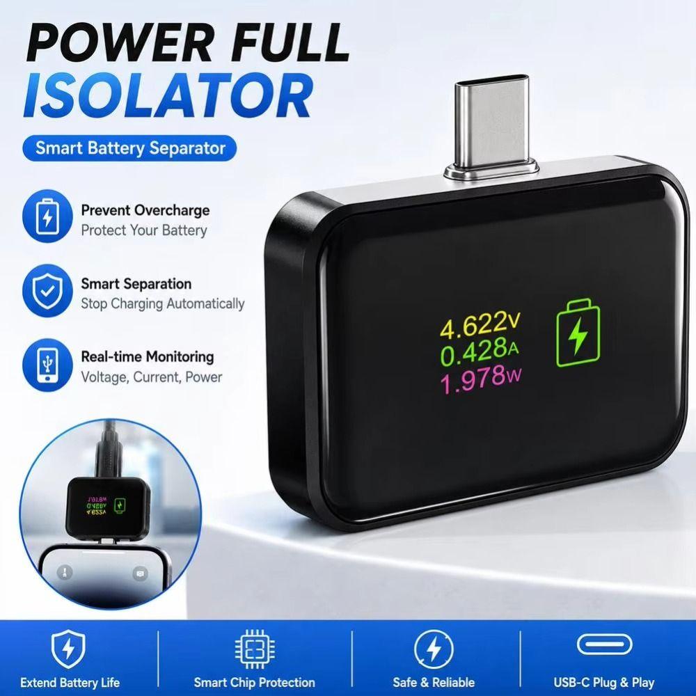 Auto Disconnect Auto Stop Charging Adapter Overcharge Protection Auto Power Off Automatic Power-off Charger Type-C