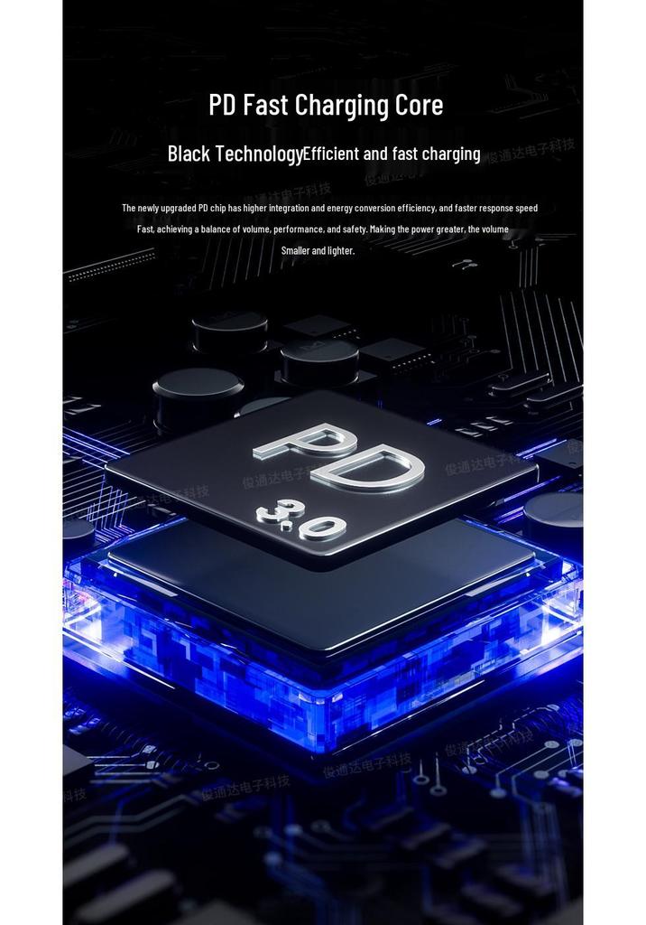 PD45W Macaron Fast Charger with Type-C Port for Apple, Huawei, and Xiaomi