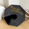 1pc Michael Jackson Automatic Folding Umbrella, Portable Collapsible Design, Casual Outdoor Accessory L1127137