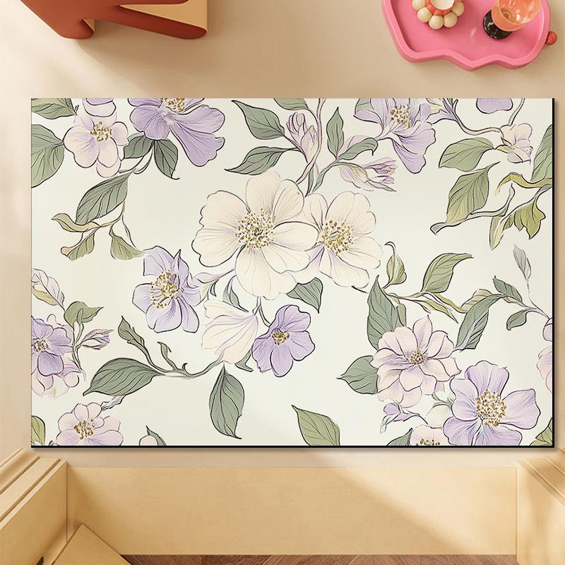 Flower Toilet Diatom Mud Household Absorbent Foot Mat Mat Toilet Mat Wash Water Room Mat Absorbent Non-slip
