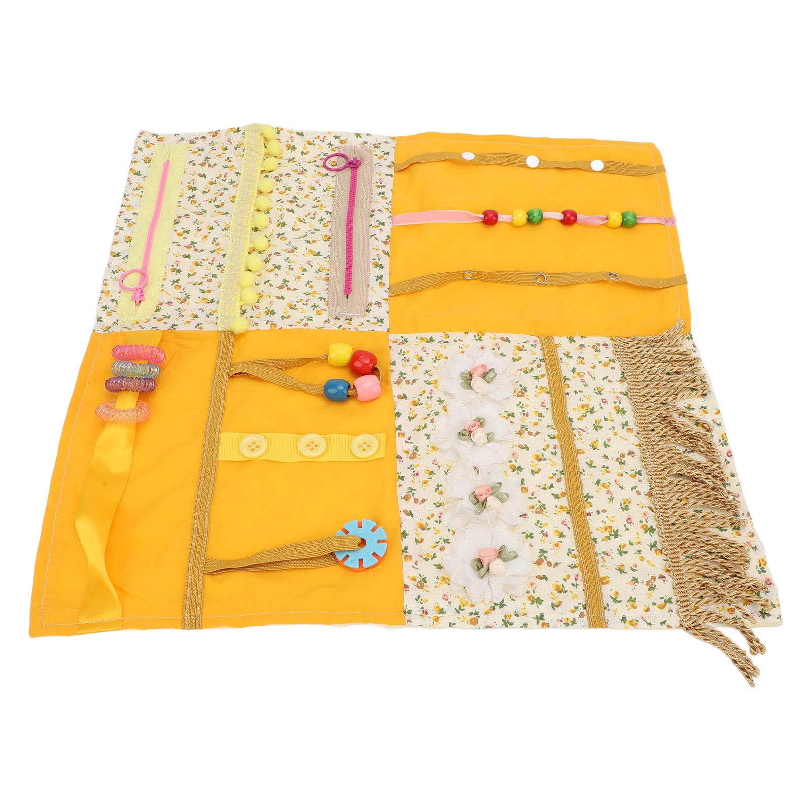 

Сенсорное одеяло, сенсорный коврик для людей с потерей памяти, удобный коврик для занятий при слабоумии и аутизме для пожилых людей