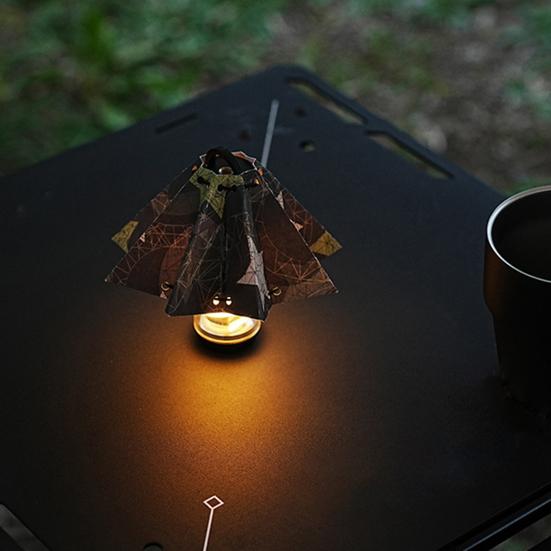 מנורת אהיל חיצונית קלת משקל עמידה במים מתקפלת נייר קראפט אהיל אור לקמפינג כיסוי פנס תלוי קישוט אביזרי מנורה