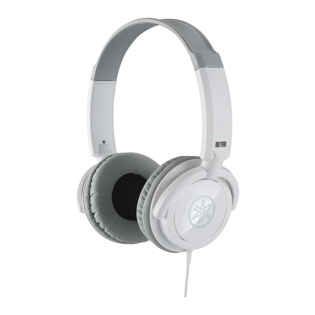 Yamaha Dynamic Closed Back Headphones HPH-100WH White