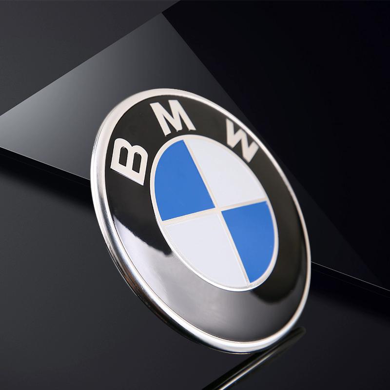 For BMW M 74mm 82mm Car Front Hood Emblem Bonnet Badge Rear Trunk Logo for BMW E46 E39 E90 E60 E87 E36 M3 M4 50TH Anniversary Accessories T1
