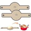 Nonstick 1pc Bread Sling Silicone Reusablesilicone Baking Mat For Dutch Oven Bread Sling With Long Handles Easy To Clean