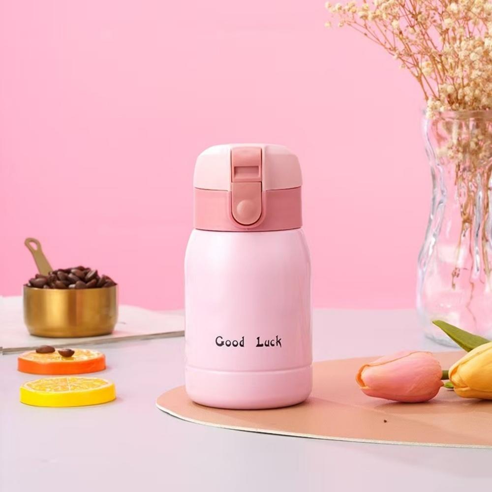 Mini 7-ounce stainless steel water bottle, small vacuum insulated water bottle, leak-proof sports water cup, cold and hot water