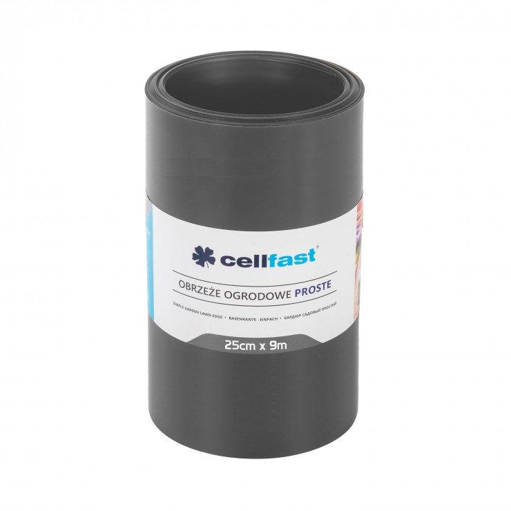 Cellfast - Gazon rand glad tuin hek - Tuinafscheiding 25cm x 9m