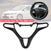 Car Inner Steering Wheel Cover Trim Frame Fit For Honda Civic 8th FD2 2006 2007 2008 2009 2010 2011