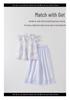 Girls' Summer Two-Piece Hanfu Qipao Set – New Chinese Style Chiffon Tang Suit Costume