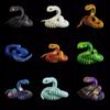 1ks 3D tištěná akční figurka hada kloubová křovinná zmije hračka-drak had integrovaná kloubová mobilita soška ornament domácí dekorace