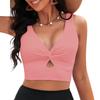 2025 Solid Color Split Bikini Swimwear