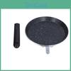 6in Pan Flat Frying Bottomed Pancake Pan Medical Stone Nonstick Frying Pan For Kitchen Induction