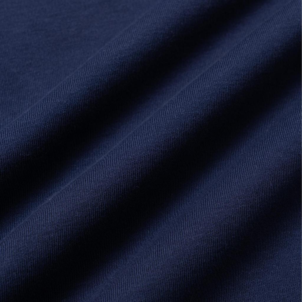 Polo Ralph Lauren FW23 Solid Color Small Pony Logo Embroidered Crew Neck Long Sleeve Fleece Sweatshirt Men sweatshirt Navy-Blue MNPOKNI16821901-410
