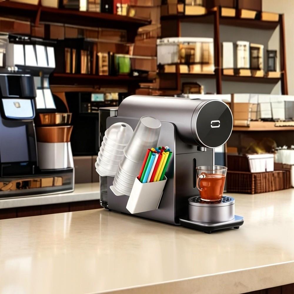 Mit Strohhalm-Schlitz Becher-Organizer-Gestell 3-in-1 Becher-Aufbewahrungshalter Einwegbecher-Spender Für Kaffeeliebhaber