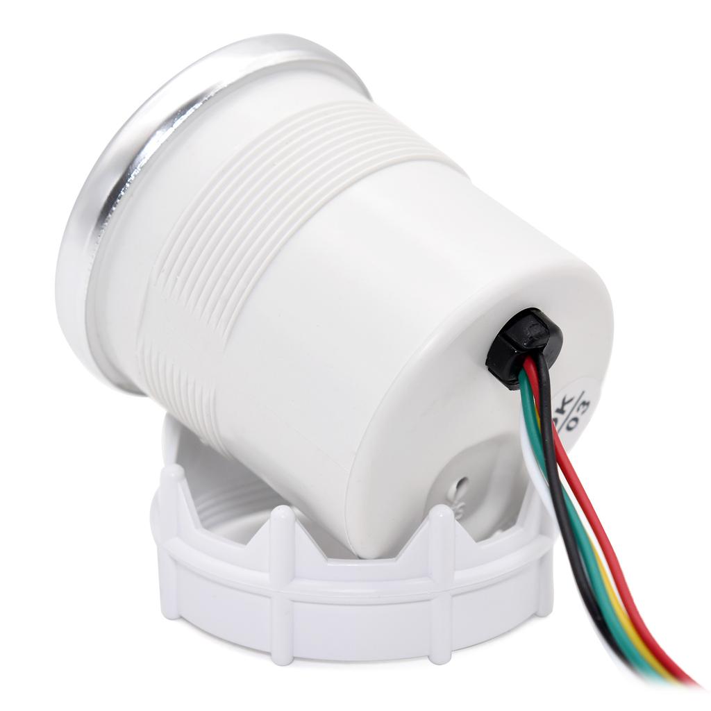 2"52mm Oil Pressure Gauge With Sensor 1/8 NPT Smoke Lens 0-100 PSI Oil Press Gauge Auto Car Meter for Gasoline Racing Car 12V