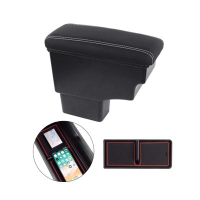 CARTIST Nissan Note NISMO Console Box Black White Stitching e-POWER (Late Model) - &