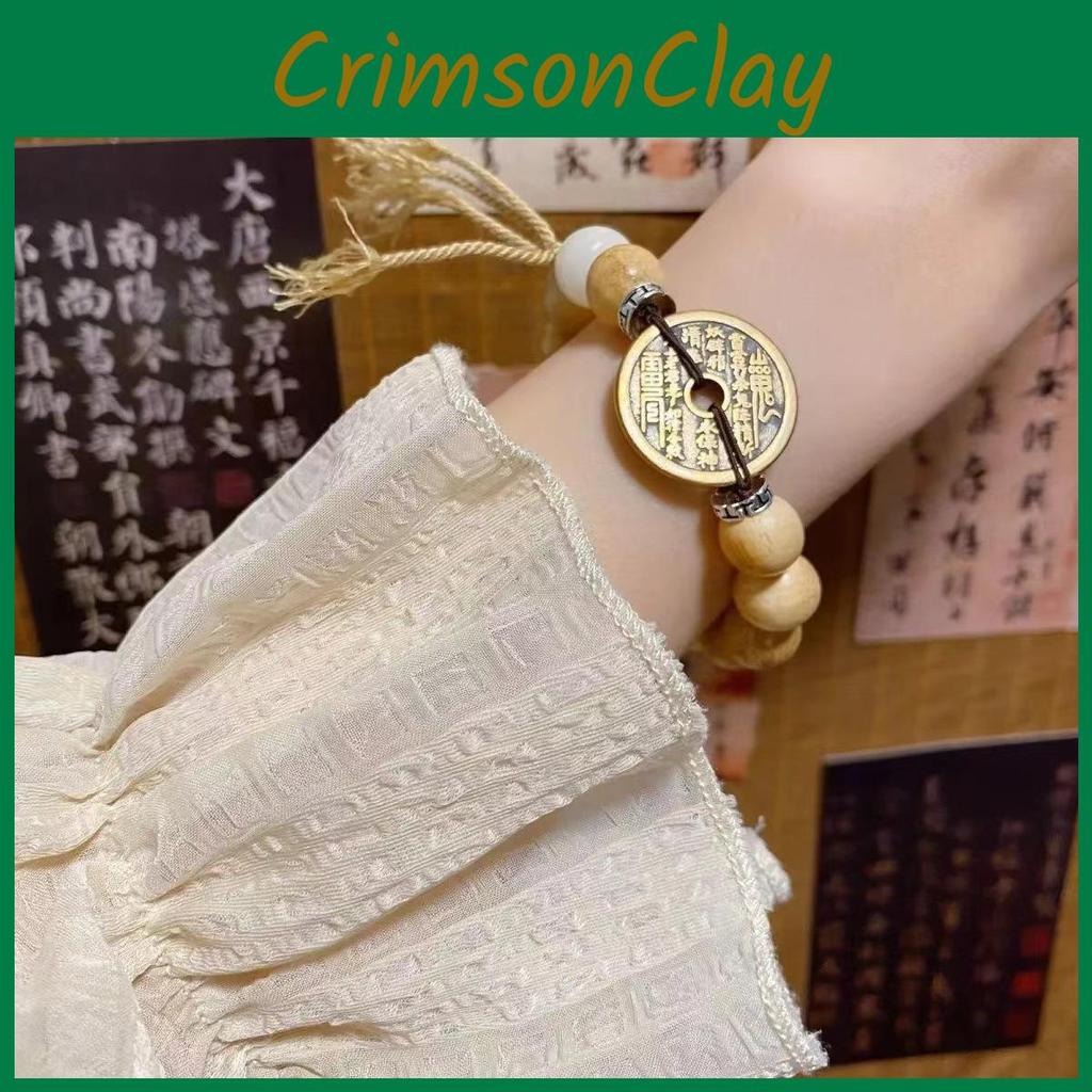 Holz Exquisites Milchperlen Berggeistblumen Armband Für Modische Frauen