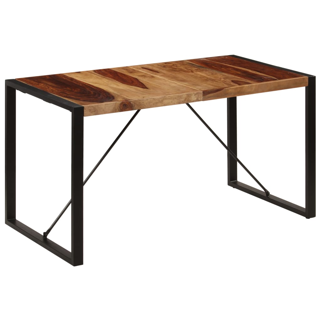 Dining Table 140 x 70 x 75 cm Solid Acacia Wood