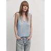 MD Women clothes Basic Solid Casual Simplicity U-Neck Knit vest Sleeveless T-shirt Top 05762591514