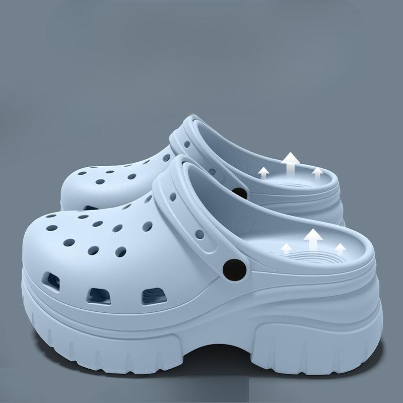 Hohe Schuhe, Damenschuhe, Rutschfeste Schuhe, Verschleißfeste Schuhe, Erhöhende Schuhe, Sandalen